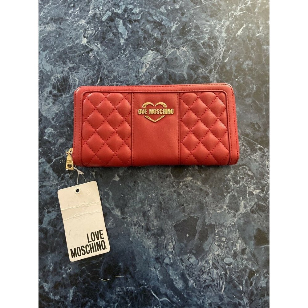 Love Moschino Portafoglio Quilted Nappa Leather Re